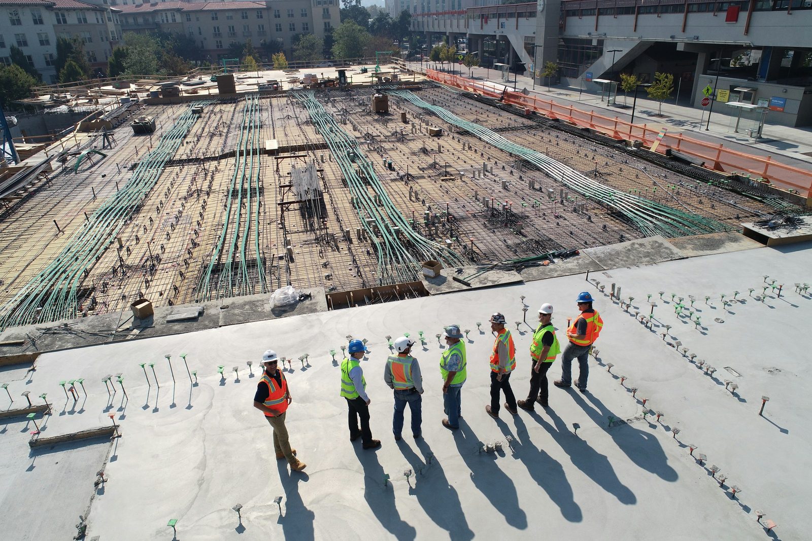 A building site
